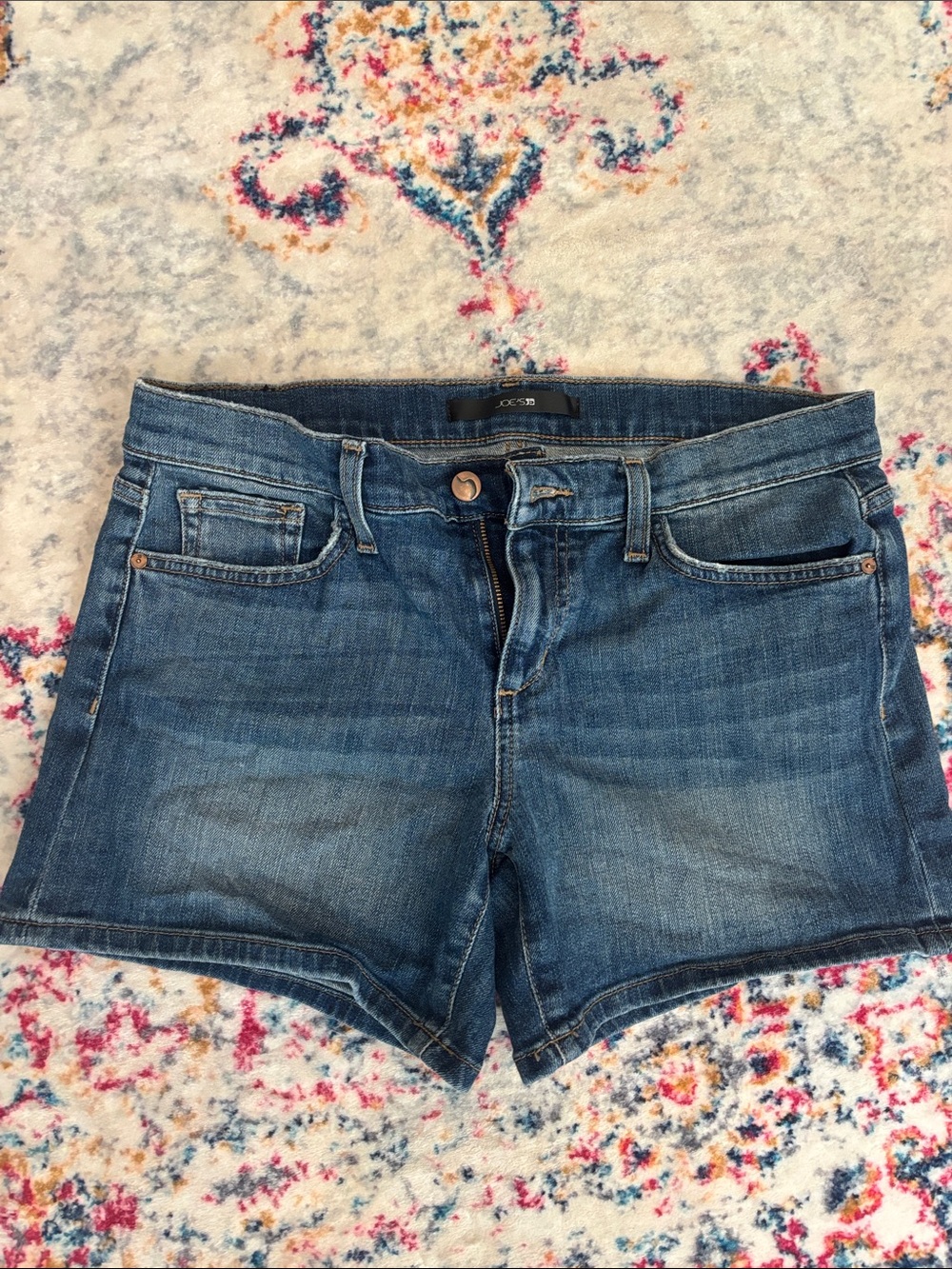 Joe's Jeans Blue Denim Cutoff Jean Shorts